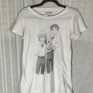 White Short Sleeve Graphic Tee